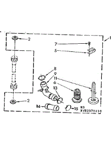 Miscellaneous Parts parts for Kenmore Washer 110.82371810 (11082371810, 110 82371810) from AppliancePartsPros.com