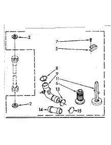 Miscellaneous Parts parts for Kenmore Washer 110.82371820 (11082371820, 110 82371820) from AppliancePartsPros.com