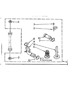 Miscellaneous Parts parts for Kenmore Washer 110.82372200 (11082372200, 110 82372200) from AppliancePartsPros.com