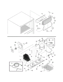 System parts for Kenmore Refrigerator 253.77873508 (25377873508, 253 77873508) from AppliancePartsPros.com
