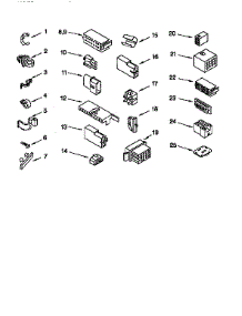 Wiring Harness parts for Kenmore Washer 110.92389200 (11092389200, 110 92389200) from AppliancePartsPros.com