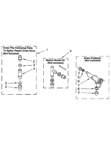 Water System parts for Kenmore Washer 110.92478100 (11092478100, 110 92478100) from AppliancePartsPros.com