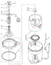 Agitator, Basket And Tub