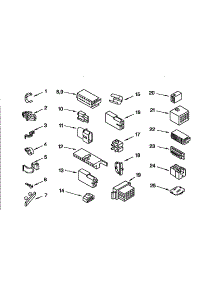 Wiring Harness parts for Kenmore Washer 110.92480200 (11092480200, 110 92480200) from AppliancePartsPros.com