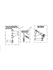Water System parts for Kenmore Washer 110.92490100 (11092490100, 110 92490100) from AppliancePartsPros.com