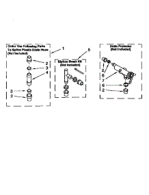Water System parts for Kenmore Washer 110.92490110 (11092490110, 110 92490110) from AppliancePartsPros.com