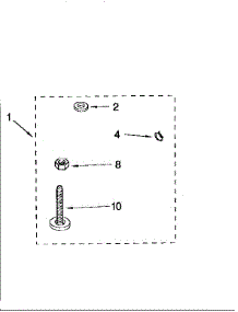 Miscellaneous parts for Kenmore Washer 110.92490120 (11092490120, 110 92490120) from AppliancePartsPros.com
