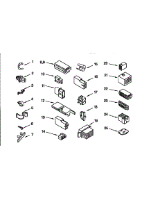 Wiring Harness parts for Kenmore Washer 110.92491200 (11092491200, 110 92491200) from AppliancePartsPros.com