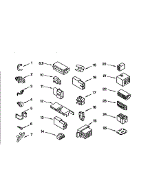 Wiring Harness parts for Kenmore Washer 110.92491210 (11092491210, 110 92491210) from AppliancePartsPros.com
