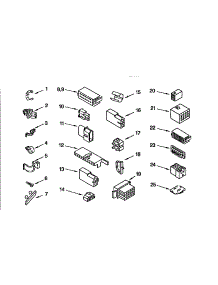 Wiring Harness parts for Kenmore Washer 110.92529110 (11092529110, 110 92529110) from AppliancePartsPros.com