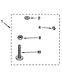 Miscellaneous Parts parts for Kenmore Washer 110.92560800 (11092560800, 110 92560800) from AppliancePartsPros.com