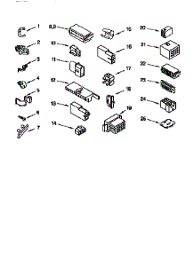 Wiring Harness parts for Kenmore Washer 110.92562200 (11092562200, 110 92562200) from AppliancePartsPros.com
