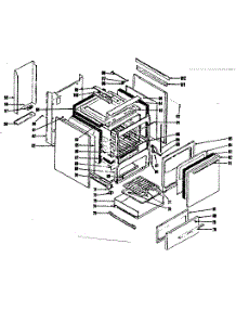 Body Section parts for Kenmore Range 119.9027320 (1199027320, 119 9027320) from AppliancePartsPros.com