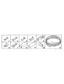 Wiring And Wiring Terminals parts for Kenmore Range 119.9038811 (1199038811, 119 9038811) from AppliancePartsPros.com