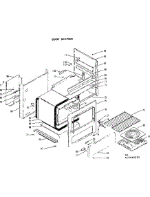 Body Section parts for Kenmore Range 119.9048210 (1199048210, 119 9048210) from AppliancePartsPros.com
