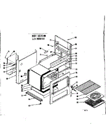 Body Section parts for Kenmore Range 119.9048310 (1199048310, 119 9048310) from AppliancePartsPros.com