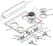 Backguard And Cooktop