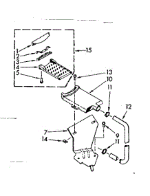 Filter Assembly parts for Kenmore Washer 110.7005503 (1107005503, 110 7005503) from AppliancePartsPros.com