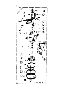 Pump Assembly parts for Kenmore Washer 110.7005511 (1107005511, 110 7005511) from AppliancePartsPros.com