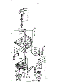 Drive System parts for Kenmore Washer 110.7005650 (1107005650, 110 7005650) from AppliancePartsPros.com