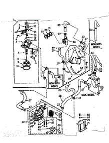 Water System parts for Kenmore Washer 110.7005700 (1107005700, 110 7005700) from AppliancePartsPros.com