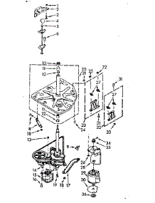 Drive System parts for Kenmore Washer 110.7005801 (1107005801, 110 7005801) from AppliancePartsPros.com