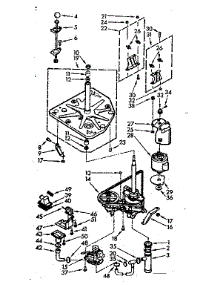 Drive System parts for Kenmore Washer 110.7005903 (1107005903, 110 7005903) from AppliancePartsPros.com