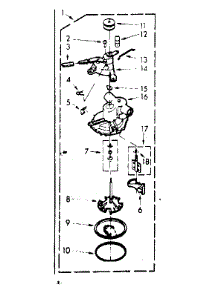 Pump Assembly parts for Kenmore Washer 110.7014023 (1107014023, 110 7014023) from AppliancePartsPros.com