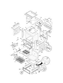 Body parts for Kenmore Range 790.46583500 (79046583500, 790 46583500) from AppliancePartsPros.com