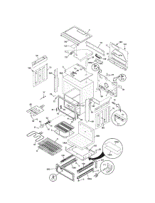 Body parts for Kenmore Range 790.46583501 (79046583501, 790 46583501) from AppliancePartsPros.com