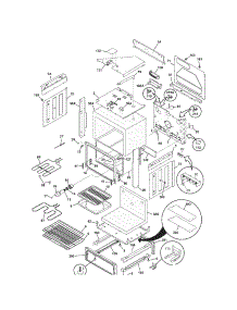 Body parts for Kenmore Range 790.46594500 (79046594500, 790 46594500) from AppliancePartsPros.com