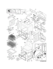 Body parts for Kenmore Range 790.46603500 (79046603500, 790 46603500) from AppliancePartsPros.com