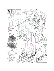 Body parts for Kenmore Range 790.46603501 (79046603501, 790 46603501) from AppliancePartsPros.com