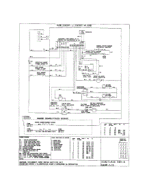 Wiring Diagram parts for Kenmore Range 790.46612503 (79046612503, 790 46612503) from AppliancePartsPros.com