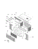 Cabinet And Front Grill Assembly Parts