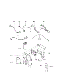 Control Box Assembly Parts parts for Kenmore Air Conditioner 580.75062501 (58075062501, 580 75062501) from AppliancePartsPros.com
