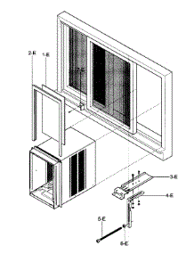 Installation Kit Assy parts for Kenmore Air Conditioner 580.75063700 (58075063700, 580 75063700) from AppliancePartsPros.com