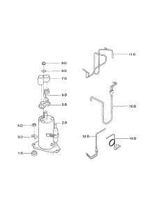 Compressor parts for Kenmore Air Conditioner 580.75080500 (58075080500, 580 75080500) from AppliancePartsPros.com