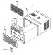 Cabinet / Front Grille Assy