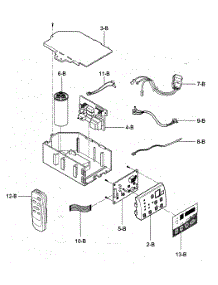 Control Box Assy parts for Kenmore Air Conditioner 580.75081500 (58075081500, 580 75081500) from AppliancePartsPros.com