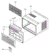 Cabinet / Front Grille Assy