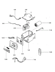 Control Box Assy parts for Kenmore Air Conditioner 580.75101500 (58075101500, 580 75101500) from AppliancePartsPros.com