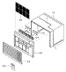 Cabinet / Front Grille Assy
