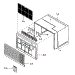 Cabinet / Front Grille Assy