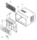 Cabinet / Front Grille Assy