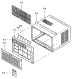 Cabinet / Front Grille Assy