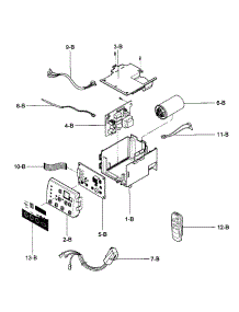 Control Box Assy parts for Kenmore Air Conditioner 580.75121501 (58075121501, 580 75121501) from AppliancePartsPros.com