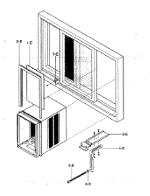 Installation Kit Assy parts for Kenmore Air Conditioner 580.75123500 (58075123500, 580 75123500) from AppliancePartsPros.com