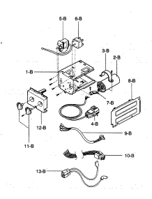 Control Box Assy parts for Kenmore Air Conditioner 580.75124500 (58075124500, 580 75124500) from AppliancePartsPros.com
