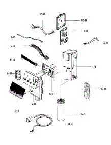 Control Box Assy parts for Kenmore Air Conditioner 580.75130700 (58075130700, 580 75130700) from AppliancePartsPros.com